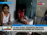 BT: 36 mag-aaral, naospital matapos makakain ng expired na tsokolate