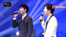 170408 小幸运 (A Little Happiness) - Krist & Singto @ The 5th V Chart Awards in Macau
