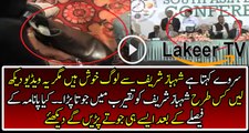 Shoe Thrown at Shehbaz Sharif in a Ceremony