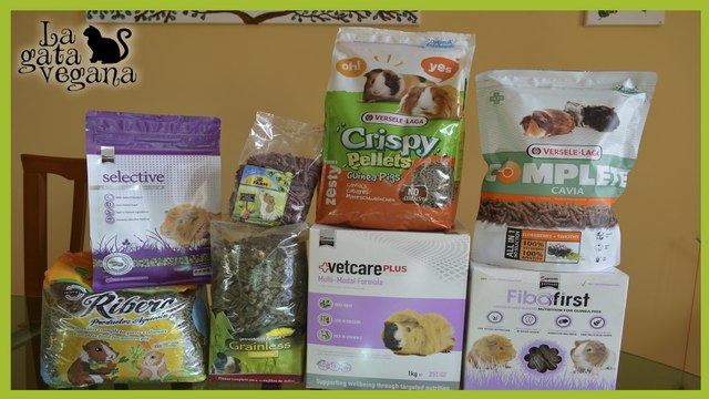 REVIEW PIENSOS COBAYAS | PROBANDO PRODUCTOS PARA ANIMALES AGOSTO 2016 | LA PRADERA ONLINE