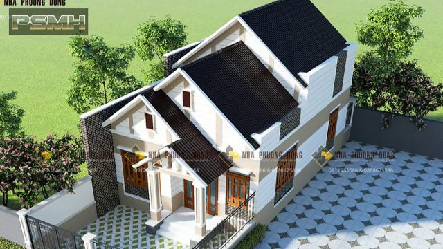 6 Mẫu nhà cấp 4 mái thái đẹp chỉ với 600 triệu