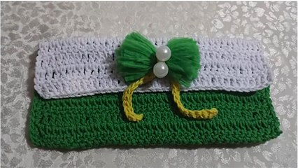 Cara Merajut Dompet Wanita