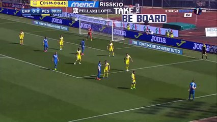 But Omar El Kaddouri Empoli 1-1 Pescara 08.04.2017