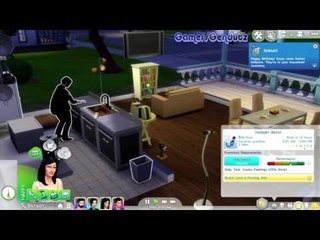 Nael hobi baca! :D | The Sims 4 "Dustin & Angela" - part 133