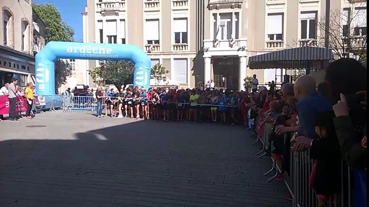 Privas : 170 coureurs ont pris le départ du trail urbain