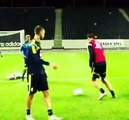 Zlatan Ibrahimovic - Amazing Goal For Sweden In Training