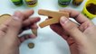 How To Make Gingerbread Man With Play Doh - Learn Colors Witdsah Play