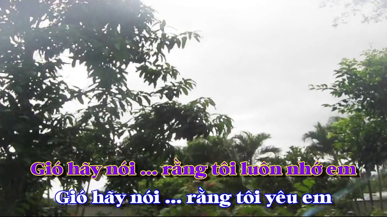 [Karaoke] LỜI CỦA GIÓ - Duy Thái