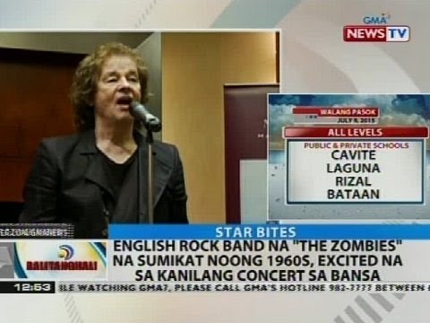 English rock band na 'The Zombies' na sumikat noong 1960s, excited na sa kanilang concert sa bansa