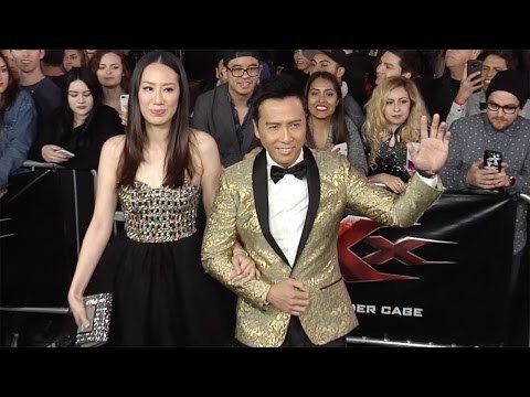 Donnie Yen and Cissy Wang xXx: Return of Xander Cage Los Angeles Premiere