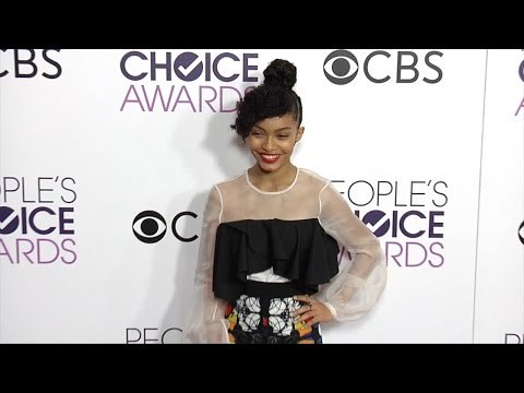 Yara Shahidi People's Choice Awards 2017 Press Room Red Carpet