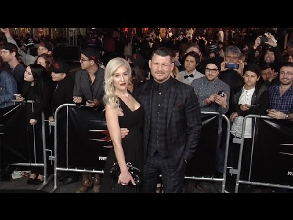 Michael Bisping and Rebecca Bisping "xXx: Return of Xander Cage" Los Angeles Premiere