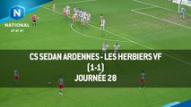 J28 - CS Sedan Ardennes - Les Herbiers VF (1-1), le résumé