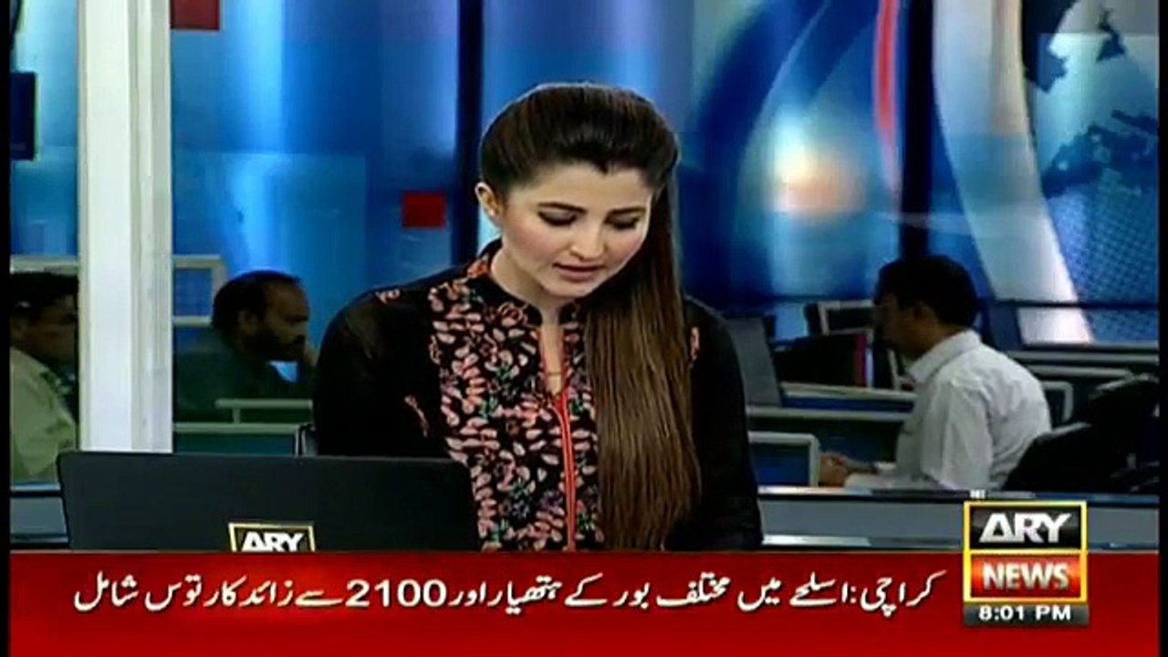 Rangers recover huge cache of weapons in raid at Girls School Karachi
