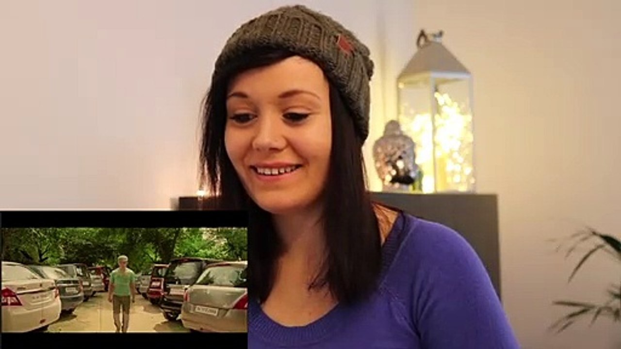 Foreigner Girl's Reaction while watching Trailer of PK Movie