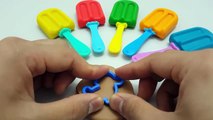 Learn Colors Play Doh Ice Cream Popsicle Funny Dog Molds Fuasdn & Crea