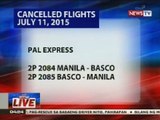 NTVL: Cancelled flights (July 11, 2015)
