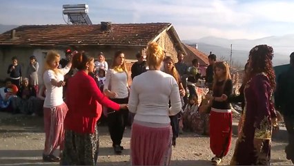 Roman düğününde şenlik var Denizli-Kocabaş