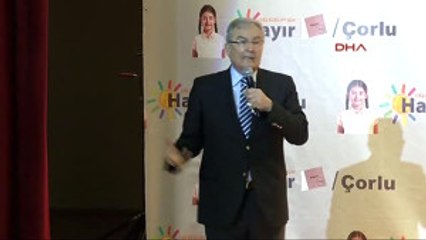 Çorlu- Deniz Baykal Mustafa Kemal'in de Şehitlerimizin de Kemikleri Sızlar -5