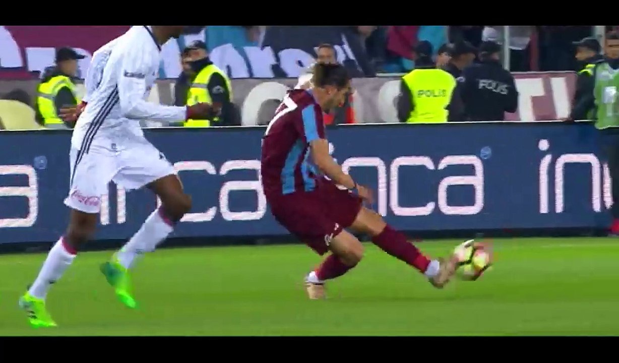 Okay Yokuslu Goal HD - Trabzonspor 1-1 Besiktas - 08.04.2017