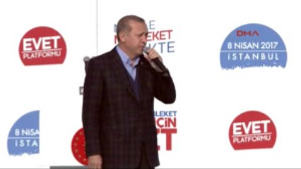 Erdoğan Yenikapı'da Konuştu 2