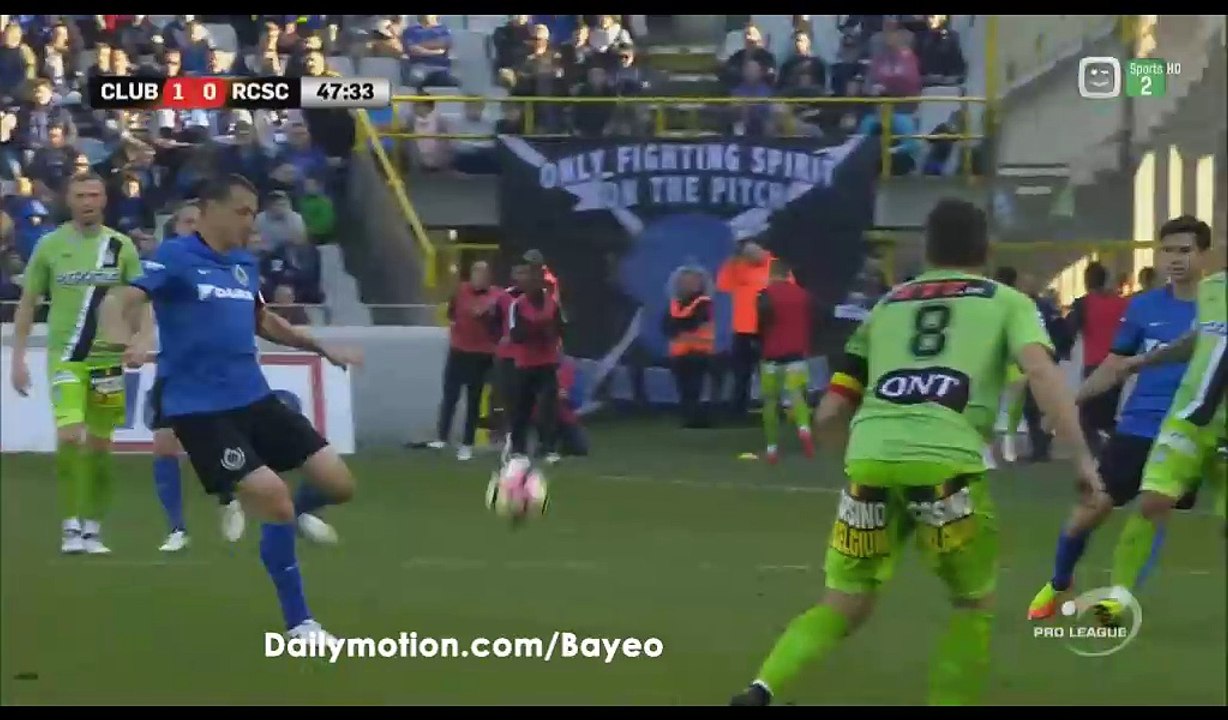 Wesley Goal HD - Club Brugge KV 1-0 Charleroi - 08.04.2017