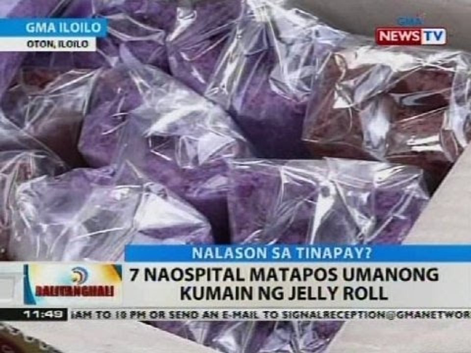 BT: 7 naospital matapos umanong kumain ng jelly roll