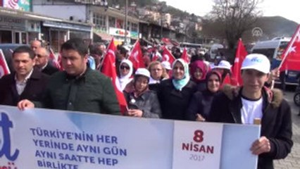 Tügva'dan "Türkiye Için Evet" Yürüyüşü