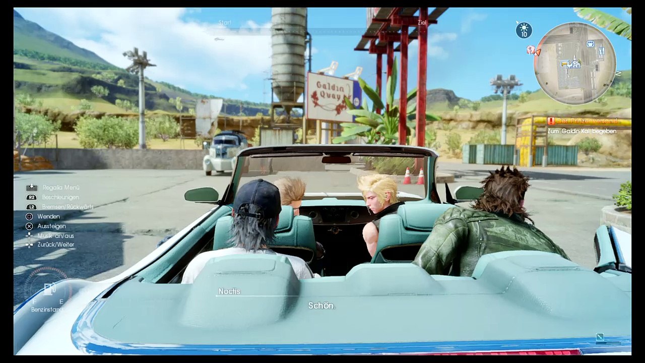FINAL FANTASY XV_KI am Fahren