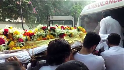Abhay Deol's Father & Dharmendra's Brother Ajit Deol's Funeral - Lehren Events
