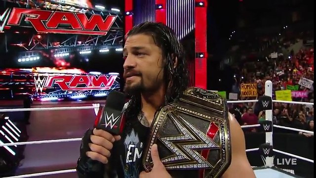 Bray Wyatt helps Roman Reigns repel The League of Nations Raw, April 11, 2016