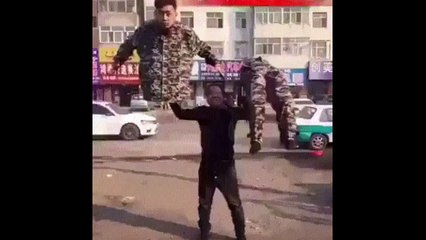 Magic trick ended badly ( halved )