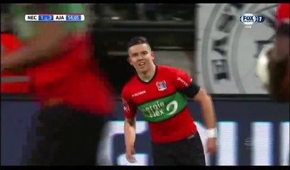 Gregor Breinburg Goal HD - Nijmegen 1-3 Ajax - 08.04.2017