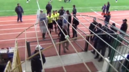 Adıyamanamatör Maçta Kavga: 2 Polis Yaralı, 7 Gözaltı