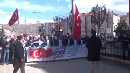 Tügva'dan "Türkiye Için Evet" Yürüyüşü - Çankırı/