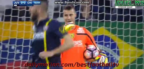 Sami Khedira Missed Clear Chance - Juventus vs ChievoVerona - Serie A - 08.04.2017