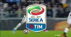 Gonzalo Higuain Gets Injured - Juventus vs Chievo Verona 08.04.2017