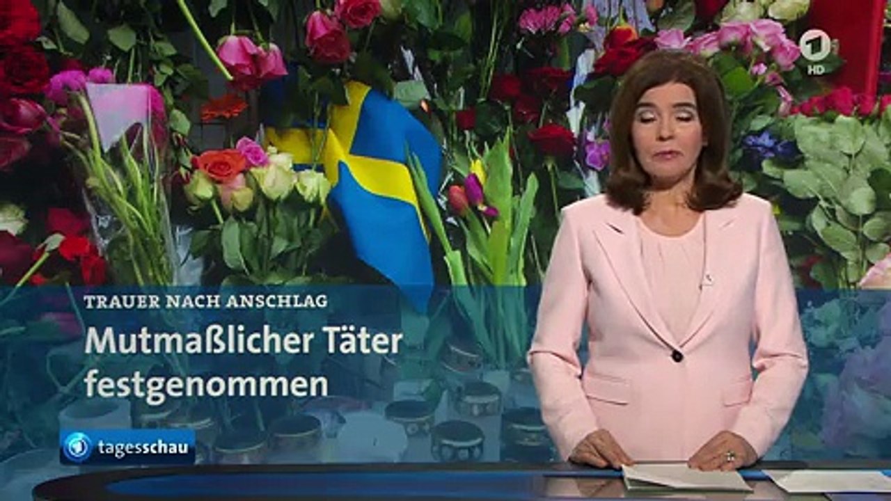 Tagesschau | 08. 04. 2017 20:00 Uhr (mit Susanne Daubner) [GANZE FOLGE] | Das Erste