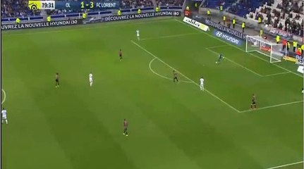 Benjamin Moukandjo Goal HD - Lyon	1-4	Lorient 08.04.2017