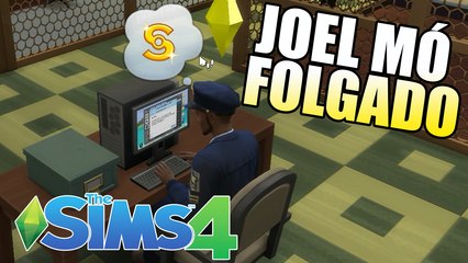 THE SIMS 4 - FIASCO NO PRIMEIRO DIA DE TRABALHO DO JOEL