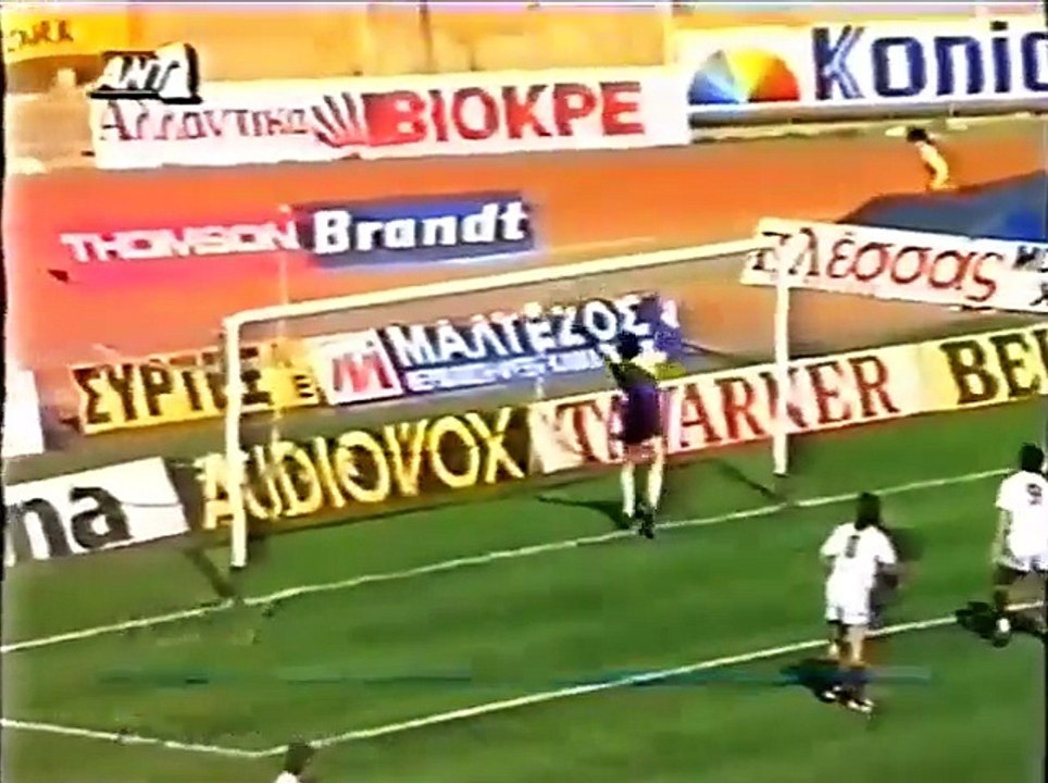 24η AEΚ-ΑΕΛ 5-2 1990-91 ANT1