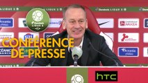 Conférence de presse Stade Brestois 29 - Tours FC (1-1) : Jean-Marc FURLAN (BREST) - Gilbert  ZOONEKYND (TOURS) - 2016/2017
