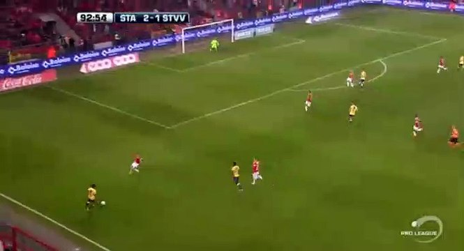 Pieter Gerkens Goal HD - St. Lieja 2-2 St. Truiden 08.04.2017