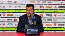 Dijon 1-2 Bastia : Conf. d'après-match de R. Almeida