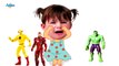 Bad Baby Crying  Colors with Superheros  _ Finger Family Son