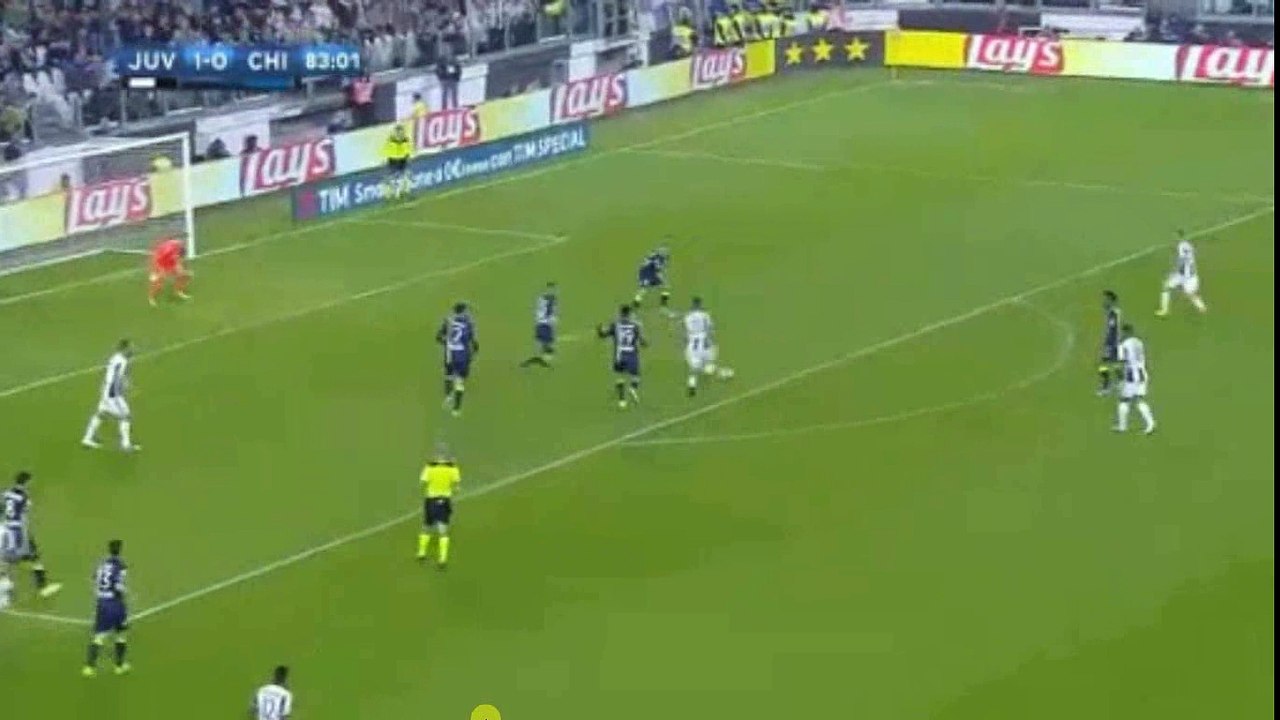 Higuain Second Goal - Juventus vs AC Chievo Verona 2-0 08.04.2017 (HD)