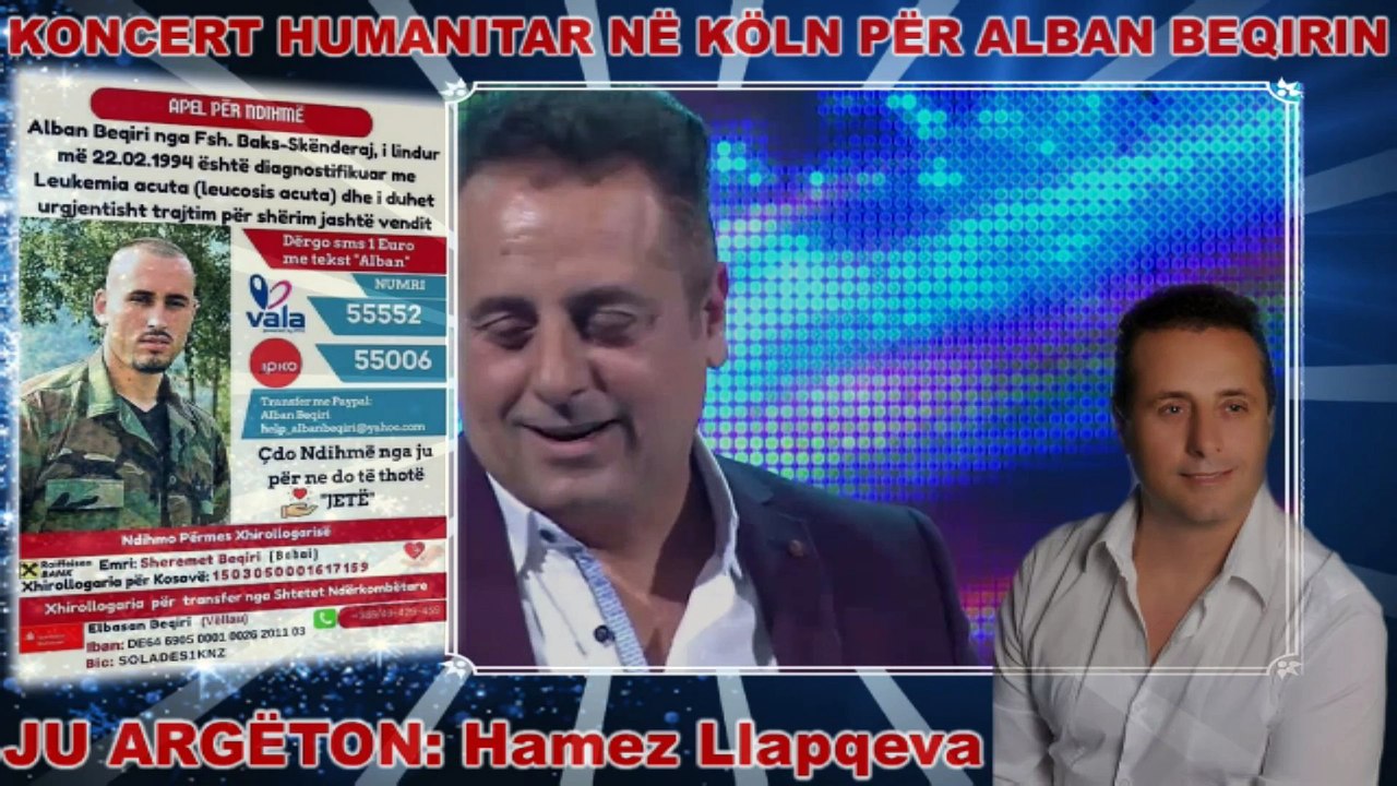 * * * RISI * RISI * RISI * * * EDHE  *** ERMAL FEJZULLAHU ***  DO TË MERRE PJESË NË KONCERTIN HUMANITAR NË KÖLN ME DATE