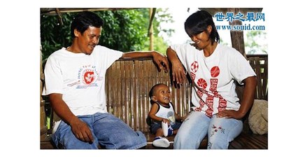 世界十大袖珍人，36歲袖珍人僅72厘米生三個孩子