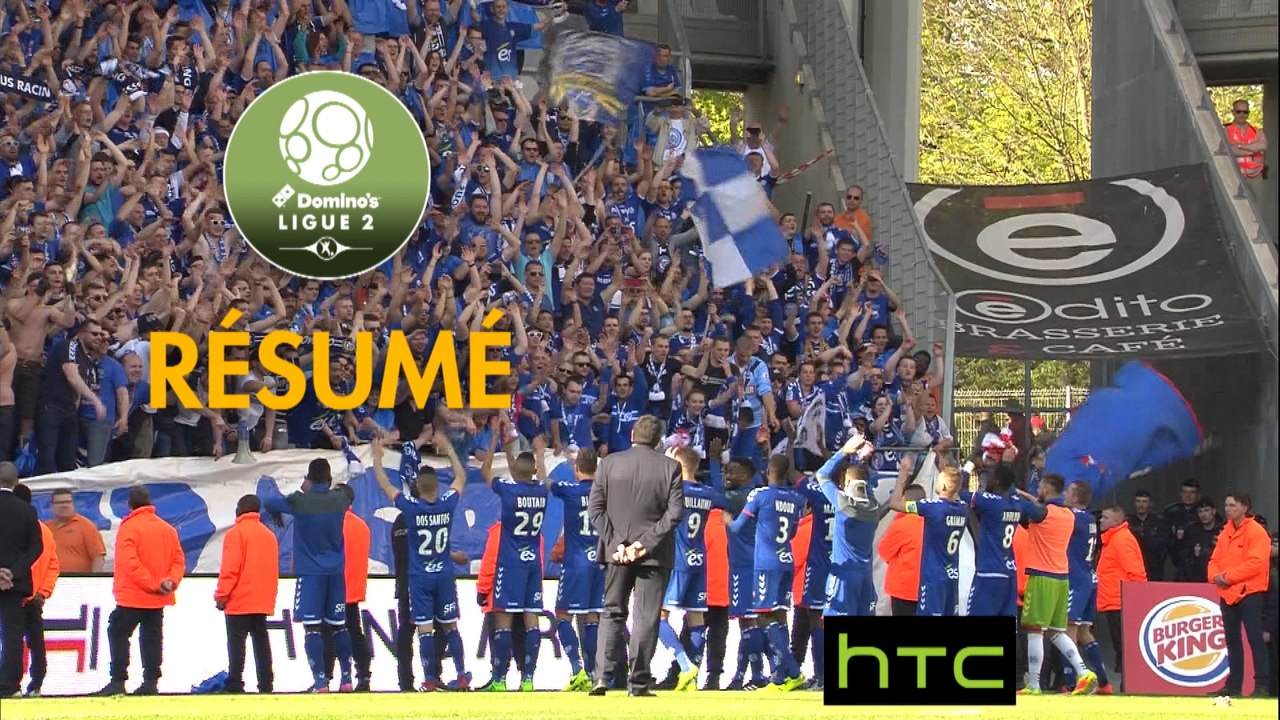 Stade de Reims - RC Strasbourg Alsace (1-1)  - Résumé - (REIMS-RCSA) / 2016-17