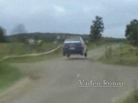 Rallye de la Famenne sortie Ronny Foxius